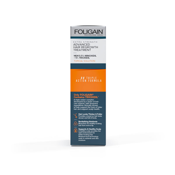 FOLIGAIN Advanced Hair Regrowth For Men Minoxidil 5% + Trioxidil 5%